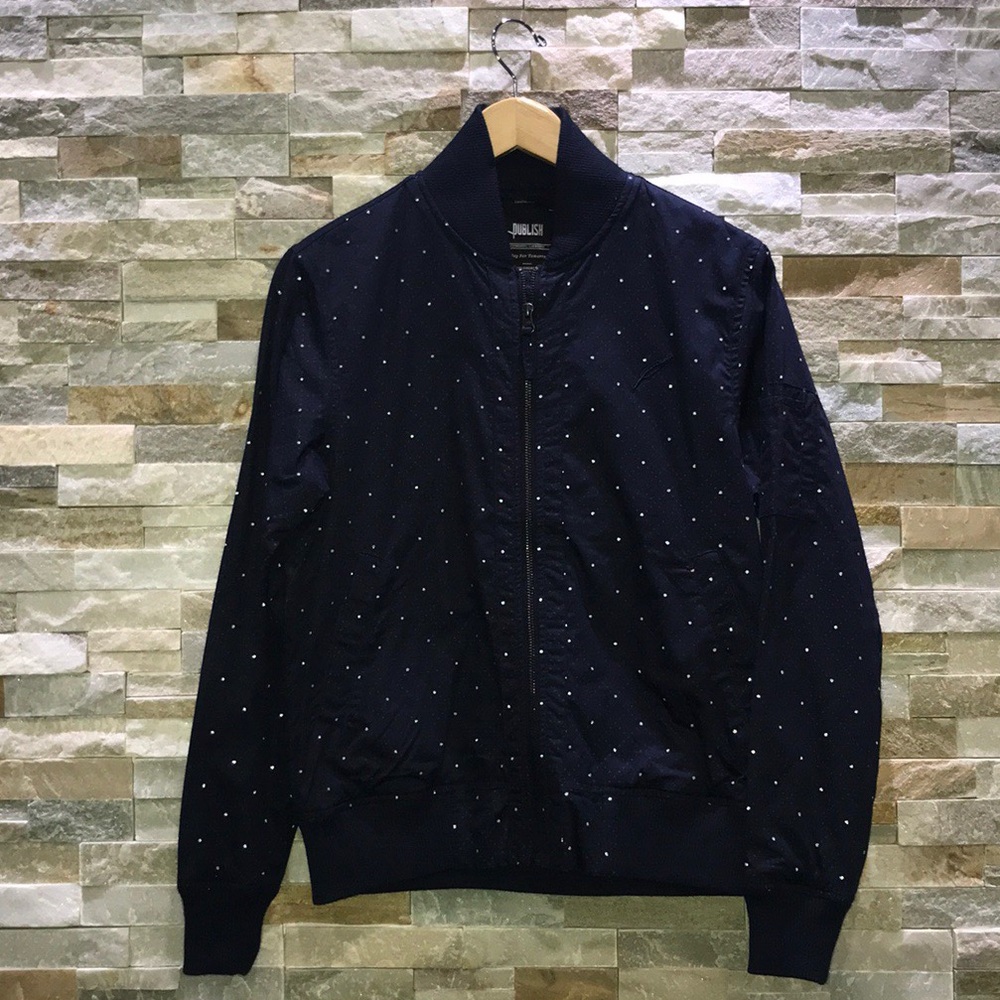 Publish Brand Rosh Jacket Reflective Navy S,XL